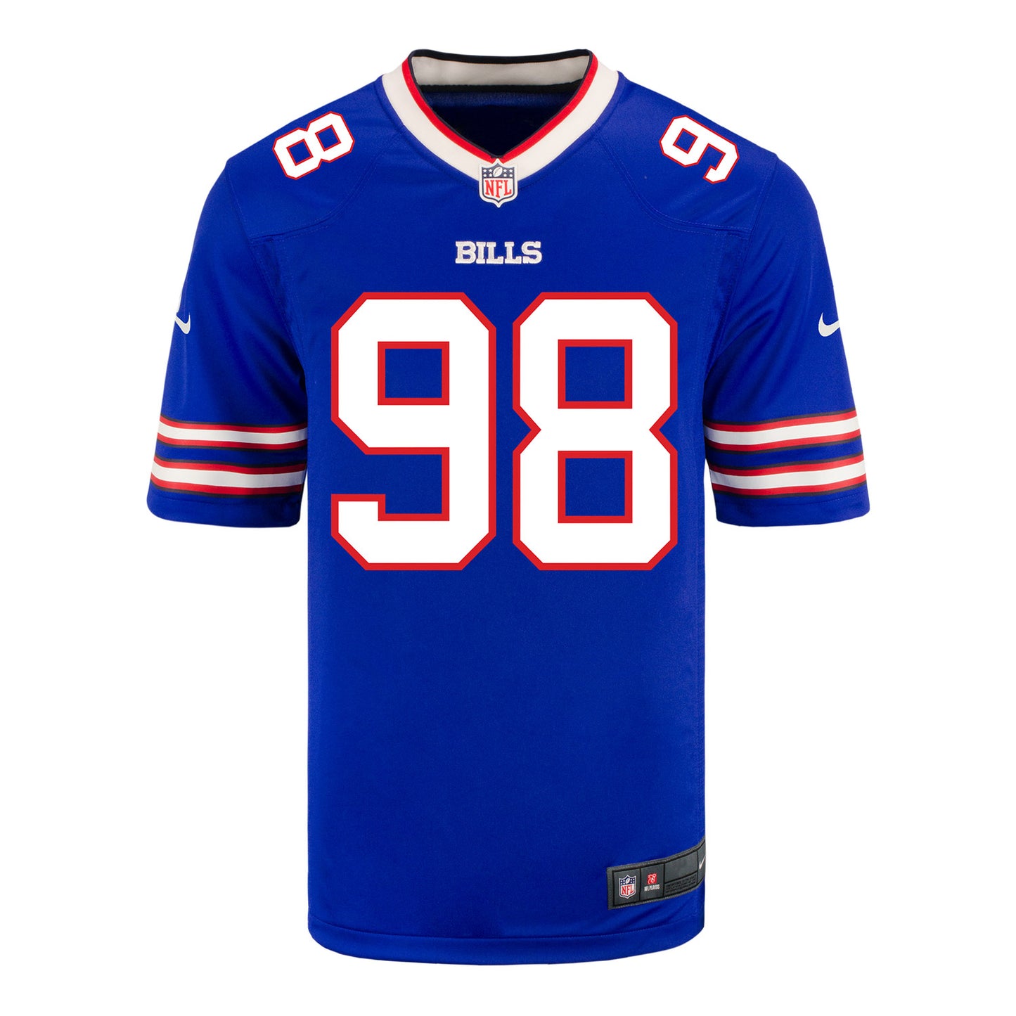 Nike Game Home T.J. Sanders Jersey In Blue - Front View