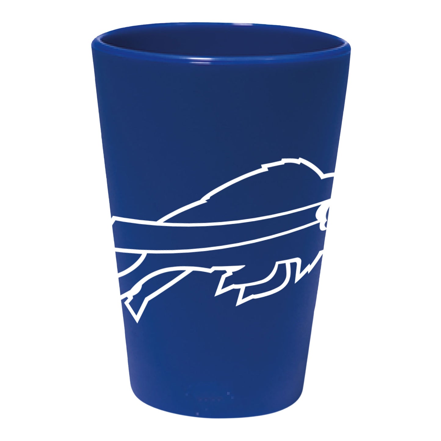 Buffalo Bills 1.5 oz Silicone Shot Glass - Front View