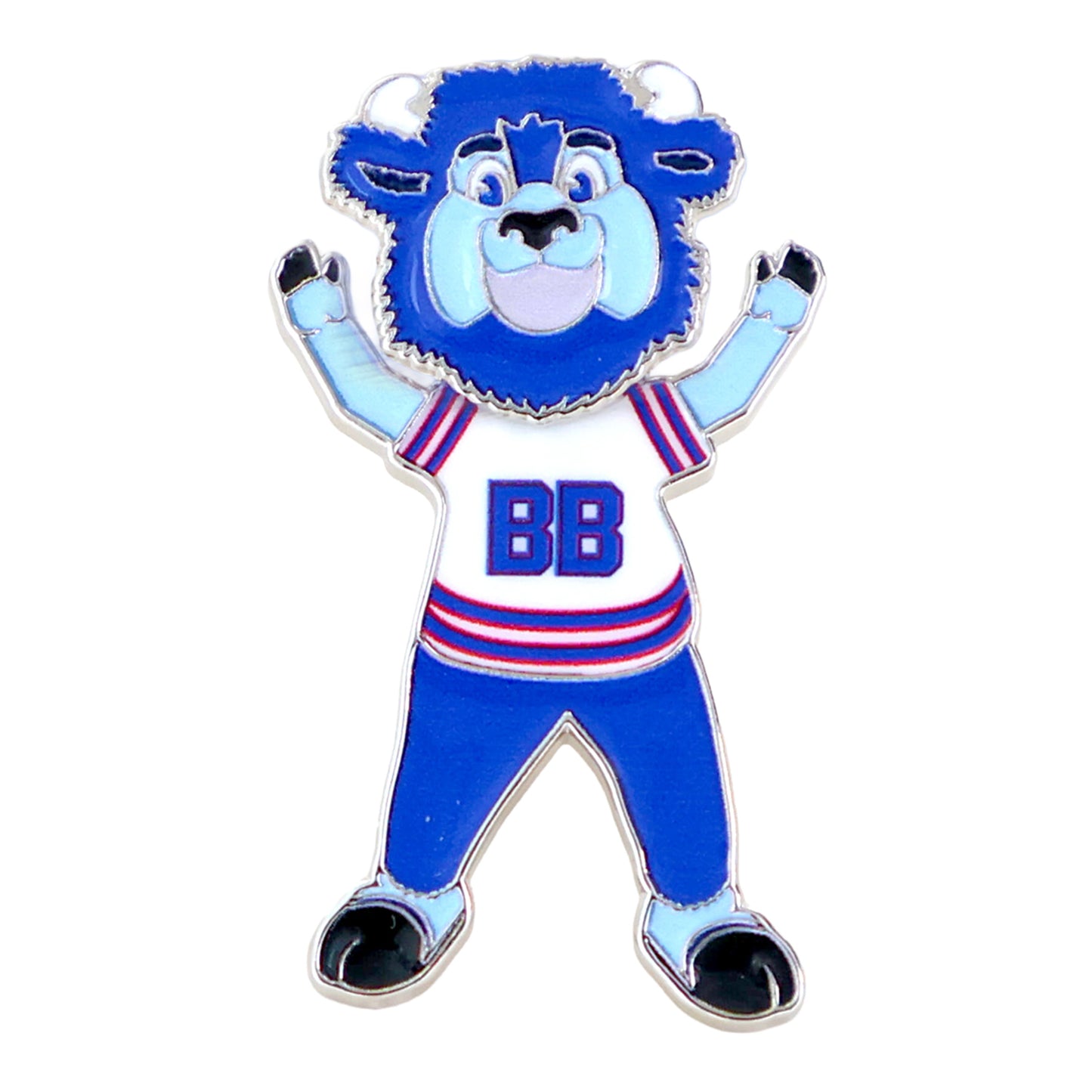 Buffalo Bills Billy Buffalo Bobblehead Hatpin - Front View