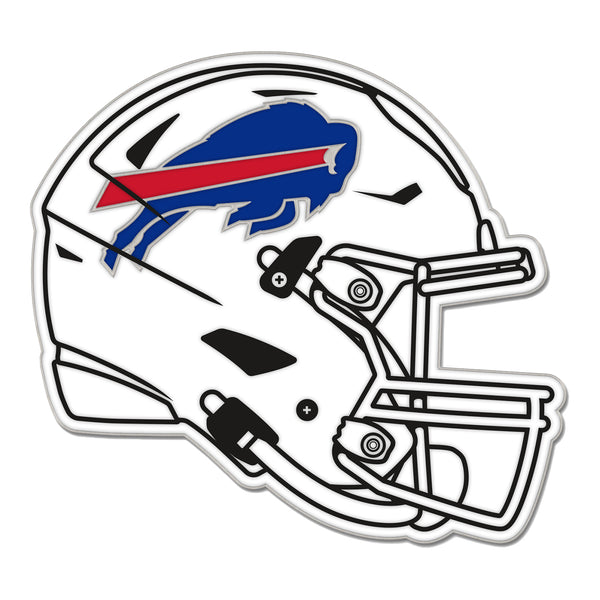 Buffalo Bills Logo Pin Set - Helmet Pin Front View