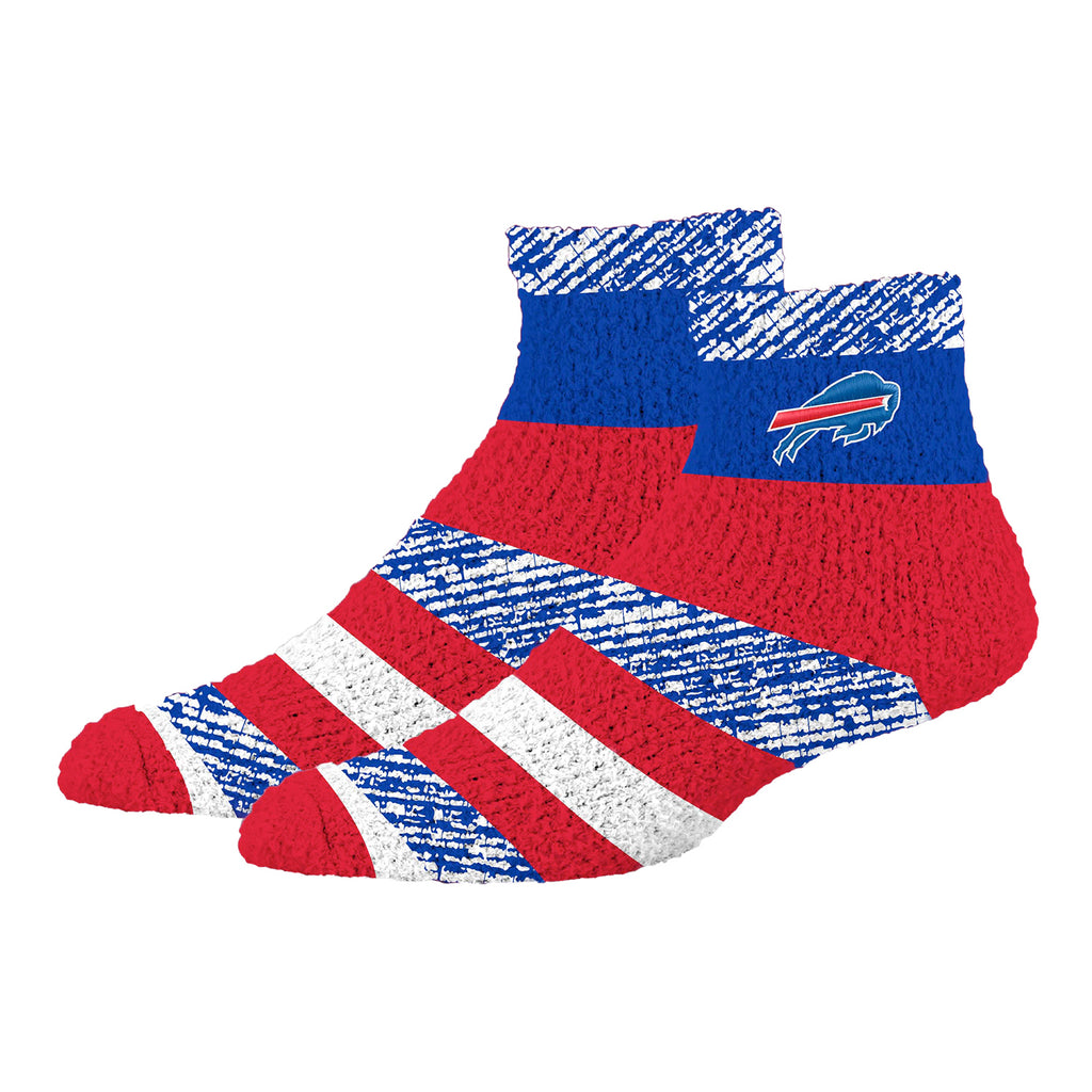 3 Pack NFL Buffalo Bills Gift Set Socks Marbled Double LARGE Sleep