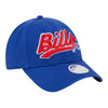 Bills New Era Cheer Ladies 9FORTY Hat In Blue - Front Right View