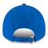 Bills New Era Metallic Ladies 9TWENTY Hat In Blue - Back View