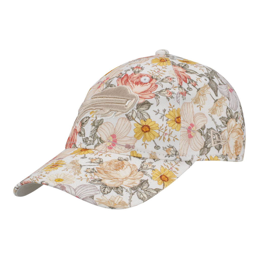 Buffalo Bills New Era Women's Floral Historic Logo 9TWENTY Adjustable Hat -  Royal