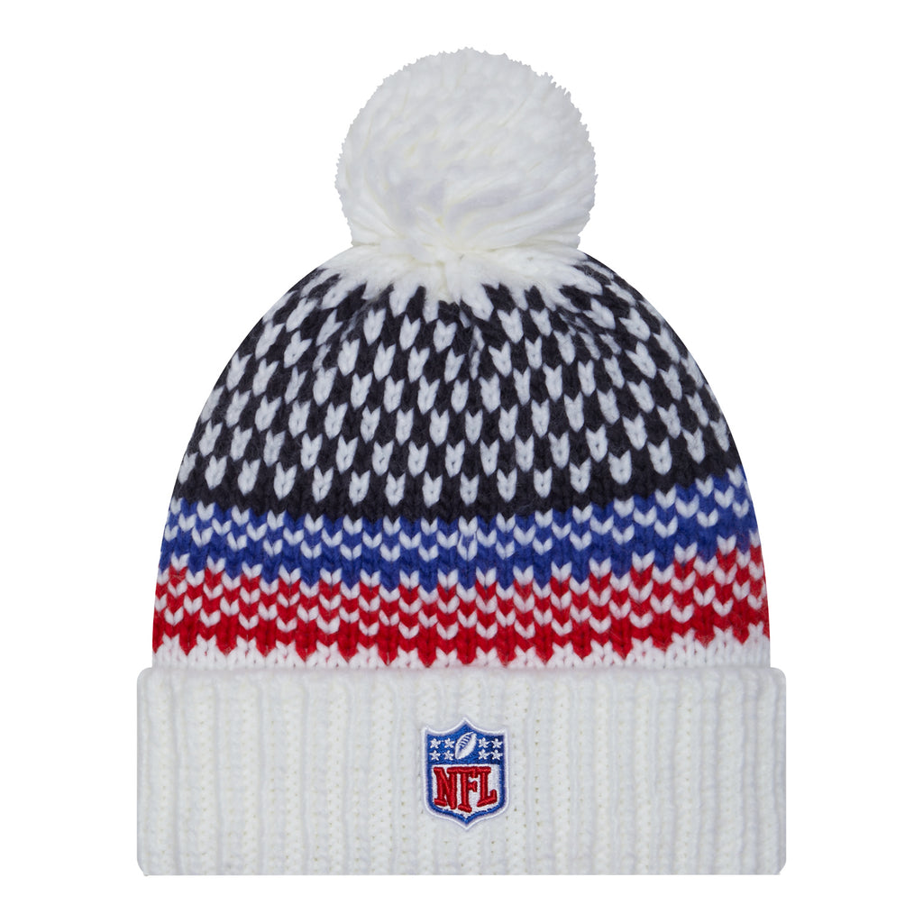 Buffalo Bills Beanie Hat With Pom Pom 