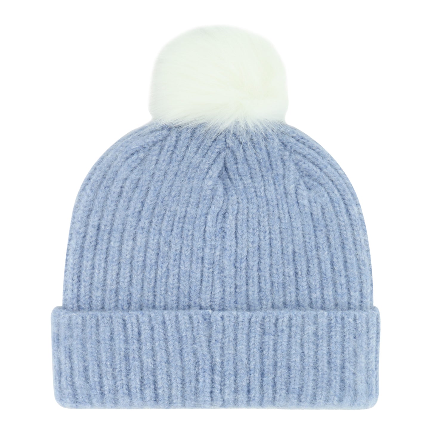 Ladies Buffalo Bills Mellow Cuff Knit In Blue - Back View