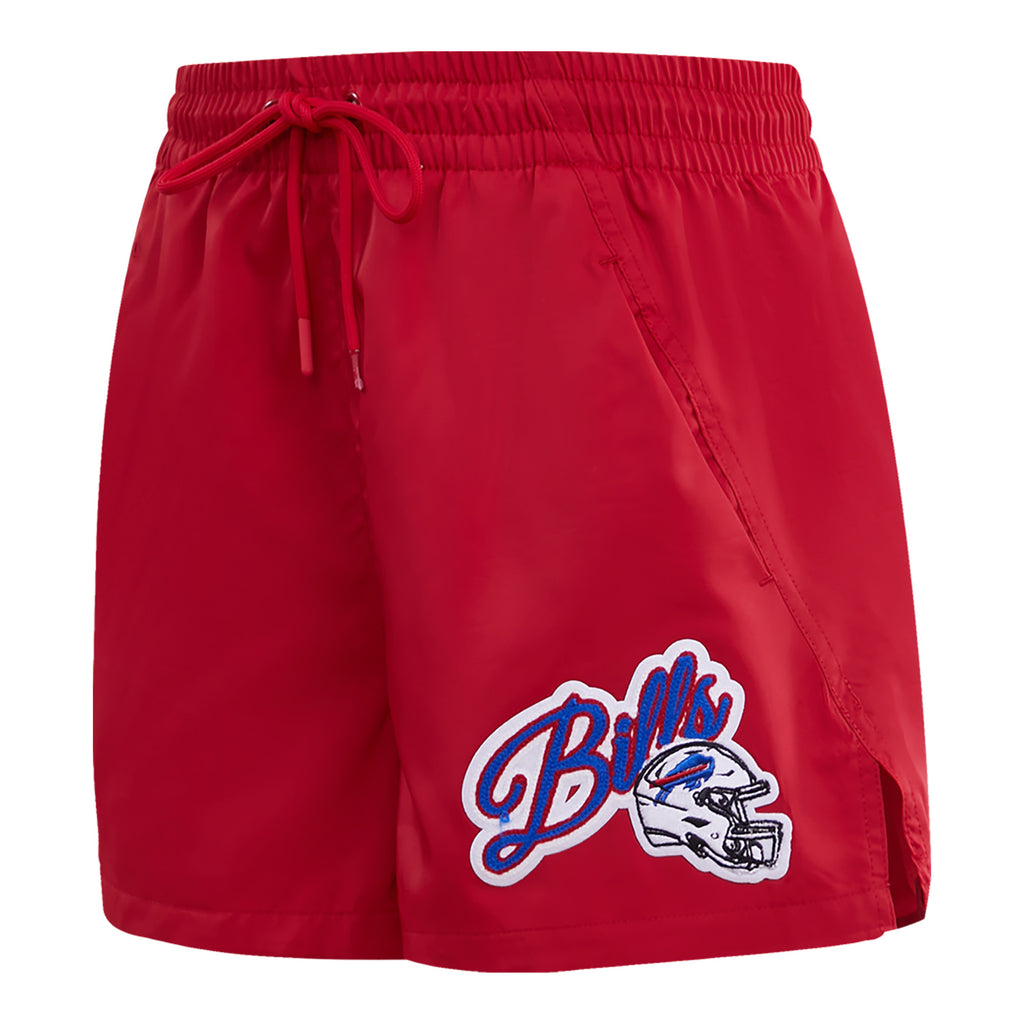 Women's High Waist Loose Shorts Beach Shorts with Pocket Buffalo Bills