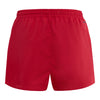 Ladies Bills Pro Standard Woven Shorts In Red - Back View