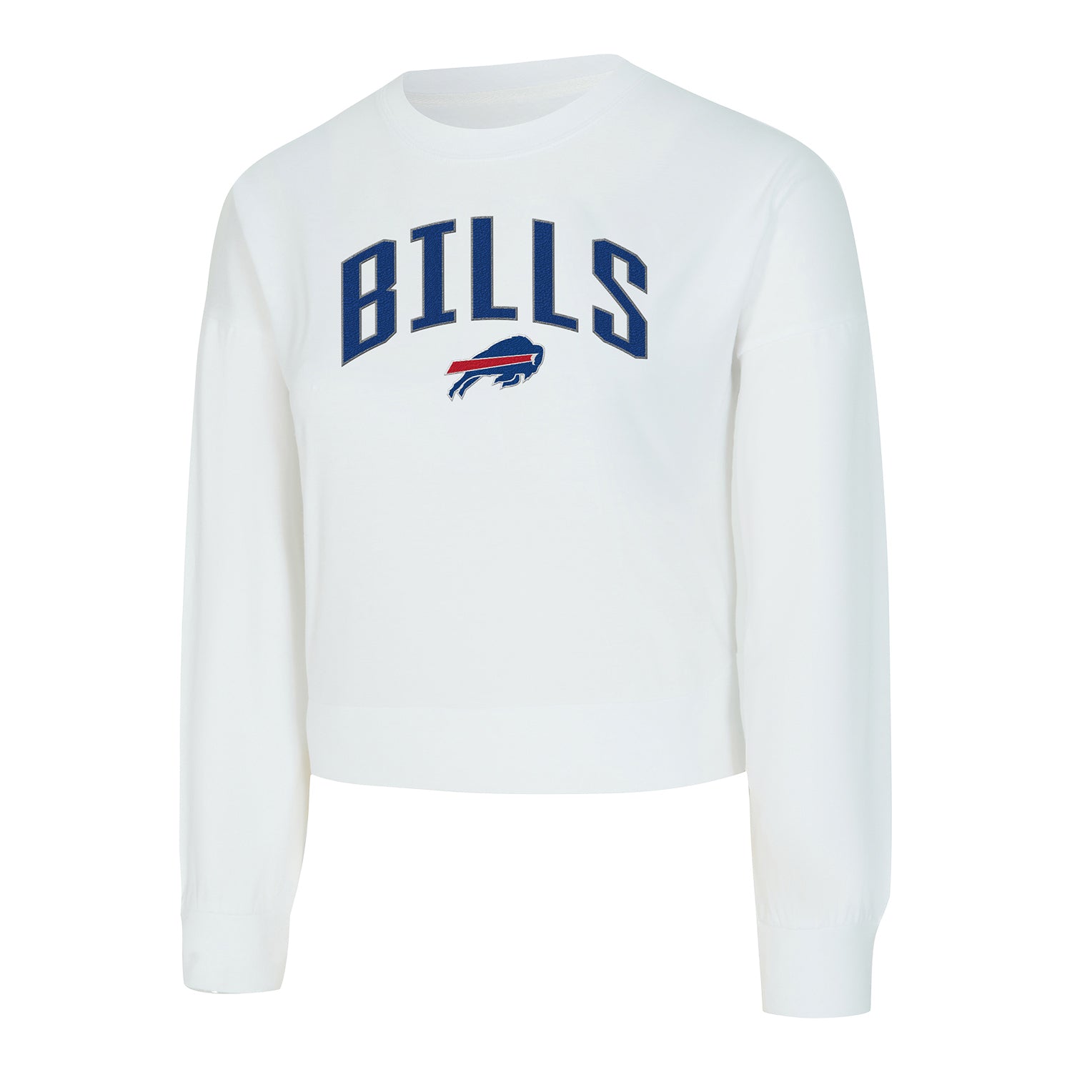 Ladies Buffalo Bills Laney Chenille Crewneck Sweatshirt