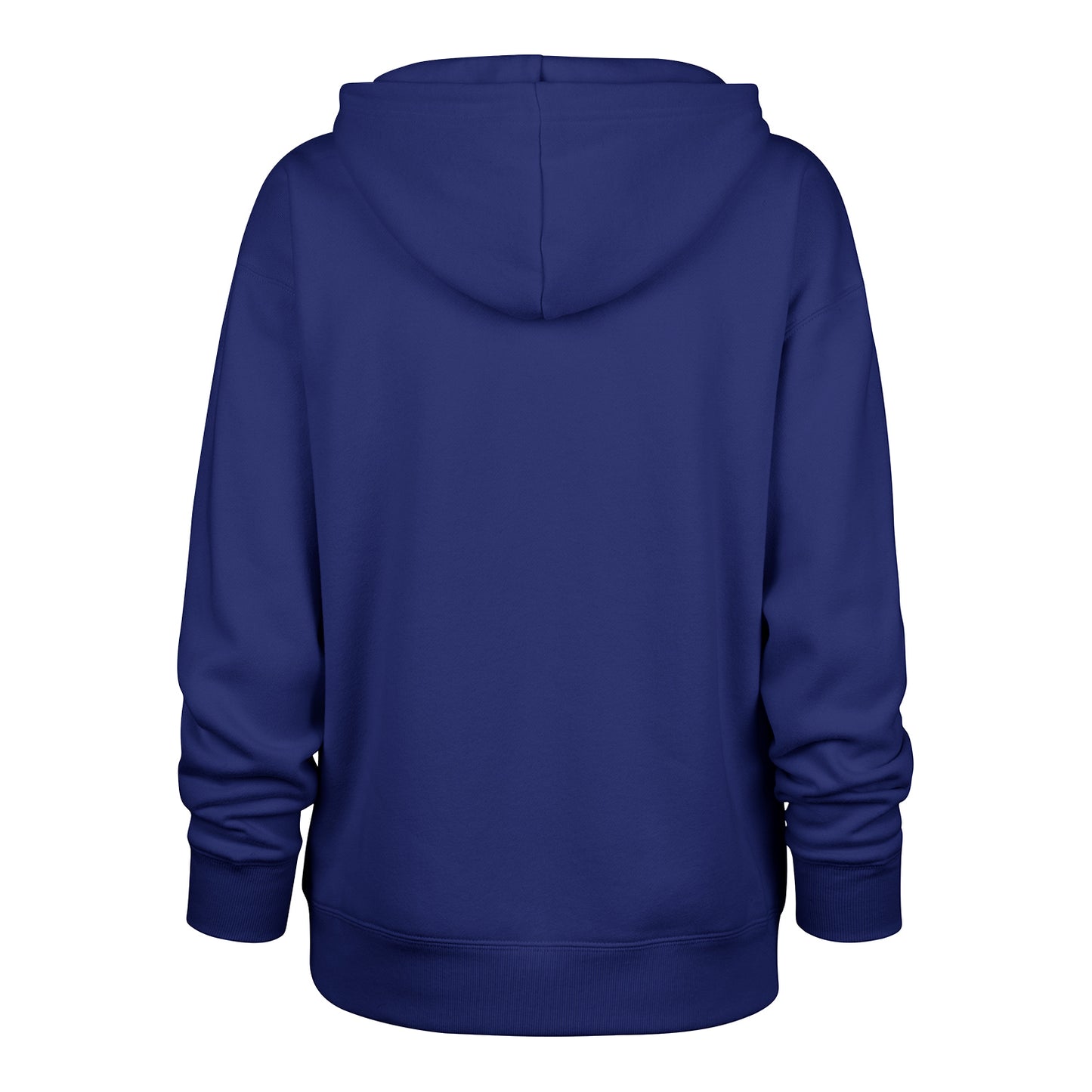 Ladies Buffalo Bills Naomi Pullover Hoodie In Blue - Back View