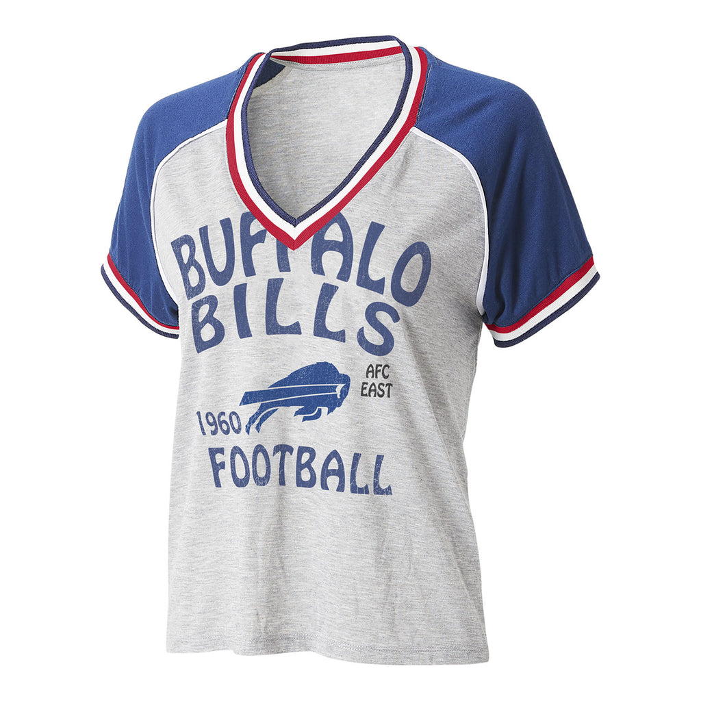 Women's WEAR by Erin Andrews White/Red Buffalo Bills Plus Size