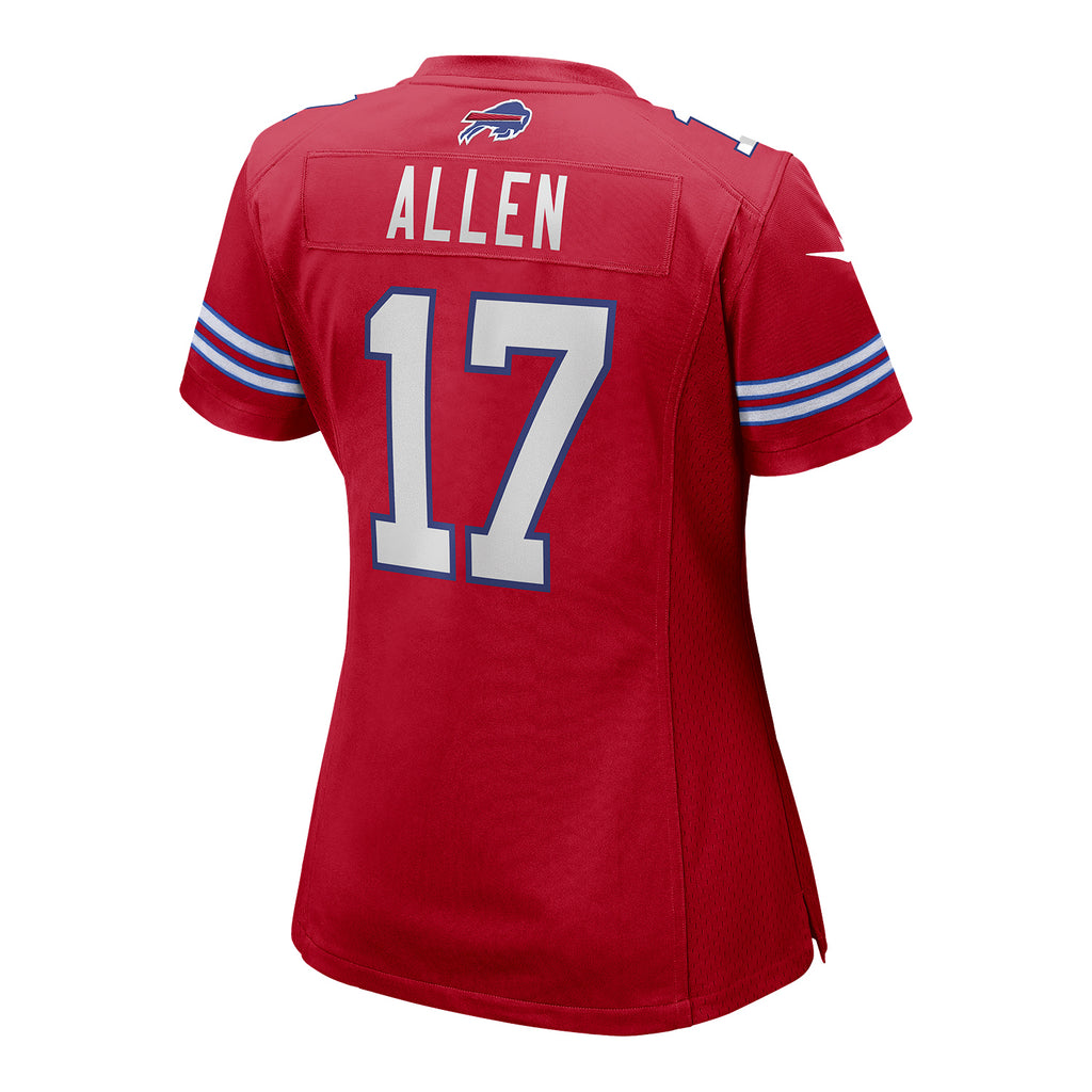 Men's Nike Josh Allen Red Buffalo Bills Alternate Game Jersey, Size: Small