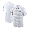 Bills Nike Victory Polo In White - Front & Back View