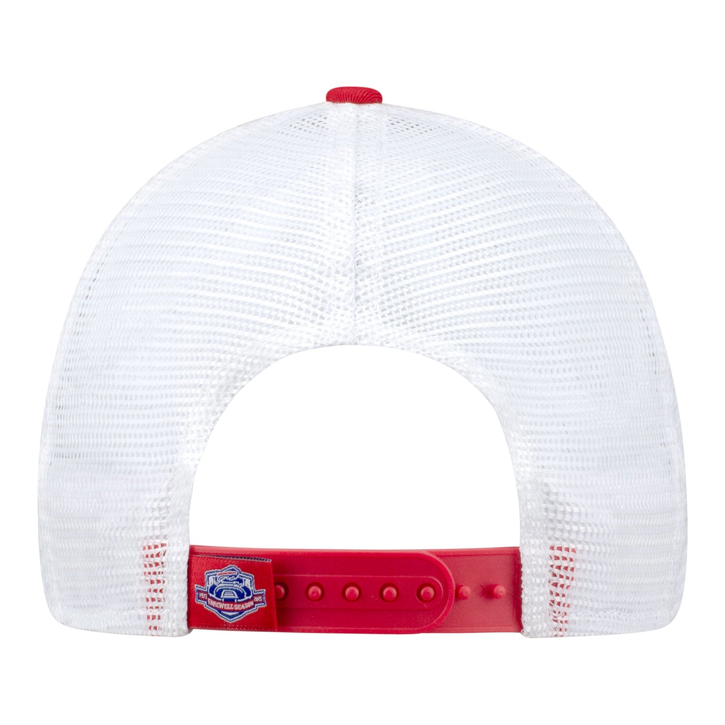 Buffalo Bills New Era 9FORTY Farewell Season 2-Tone Hat In White - Back View