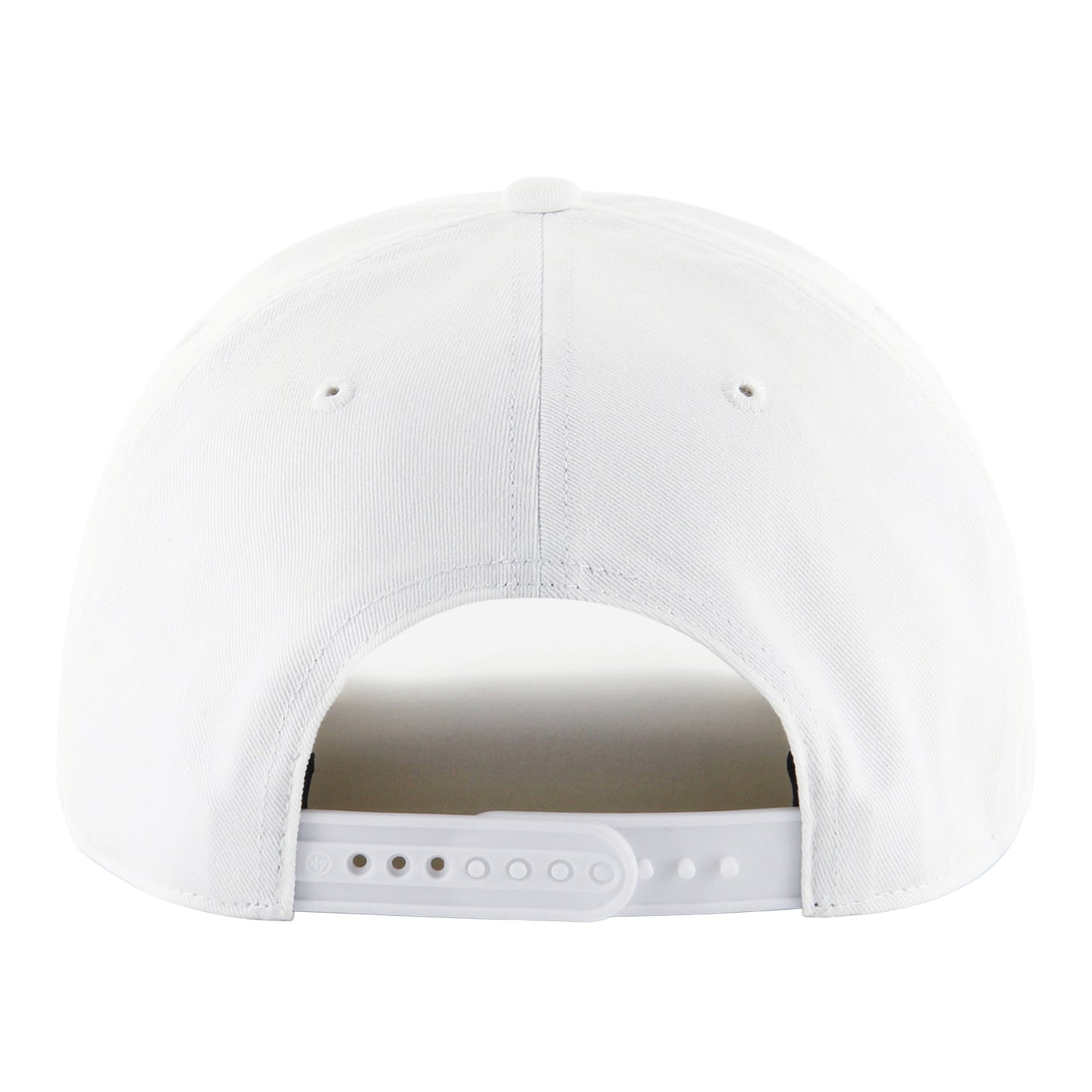 Buffalo Bills '47 Brand Red Helmet Hitch Hat In White - Back View