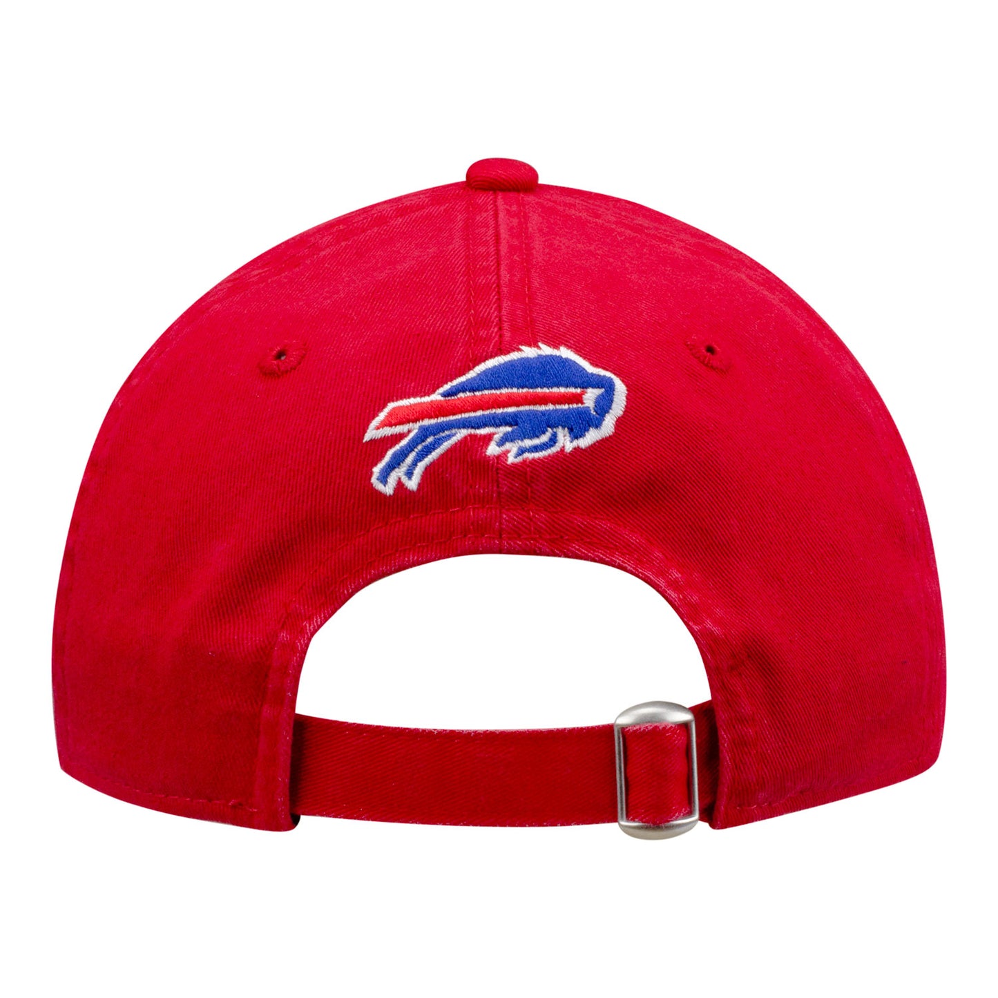Buffalo Bills New Era 9TWENTY Red Helmet Hat In Red - Back Side View