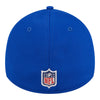 Bills New Era 2023 Training 39THIRTY Flex Fit Hat - In Blue - Back View