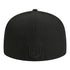 New Era Bills 59FIFTY Classic Tonal Fitted Hat In Black - Back View