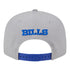 New Era Bills Golden 59FIFTY Snapback Hat In Blue - Back View