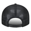 New Era Bills Low Profile 9FIFTY Snapback Hat In Black - Back View