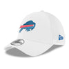 New Era Bills White Neo Flex Hat In White - Front Left View