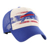 '47 Brand Bills Breakout MVP Trucker Adjustable Hat In Blue & White - Front Right View