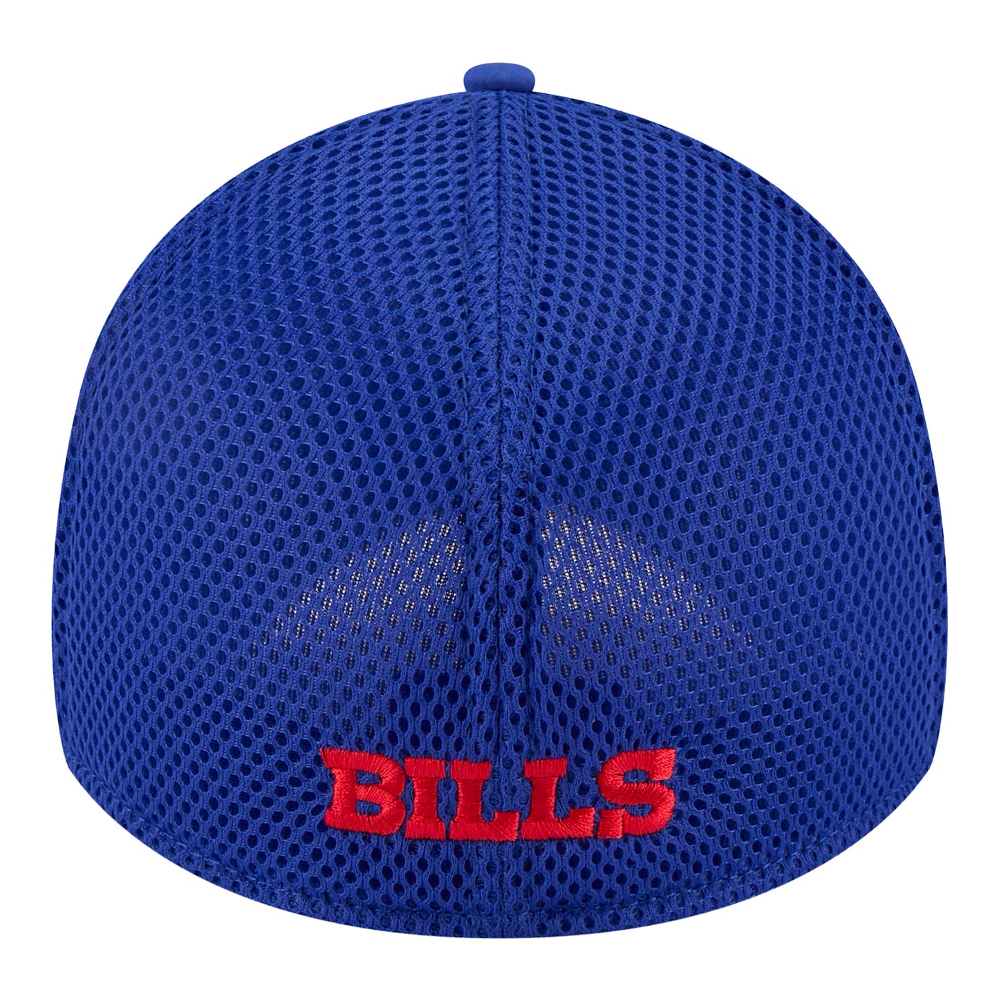 Buffalo Bills New Era 39THIRTY Linear Hat in Blue - Back View