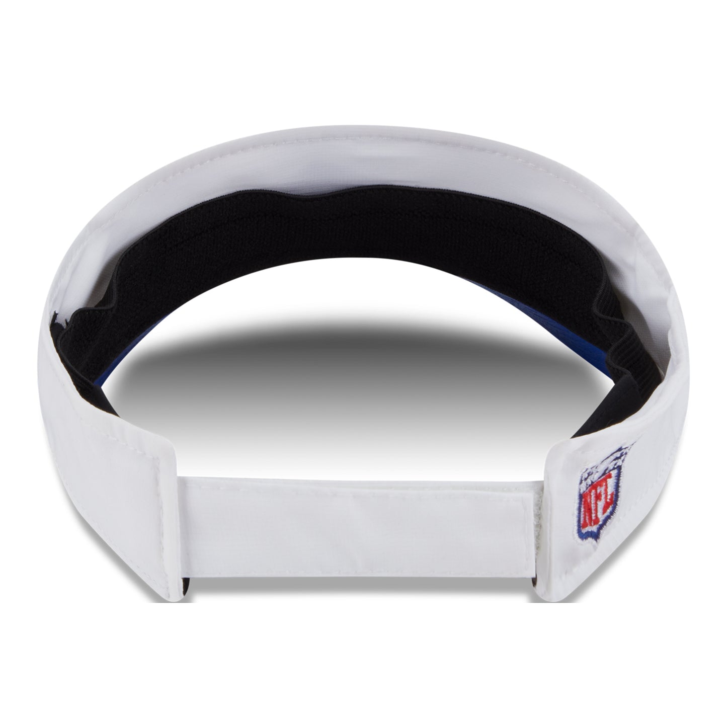 Bills New Era 2025 Training Camp Visor In White - Back View