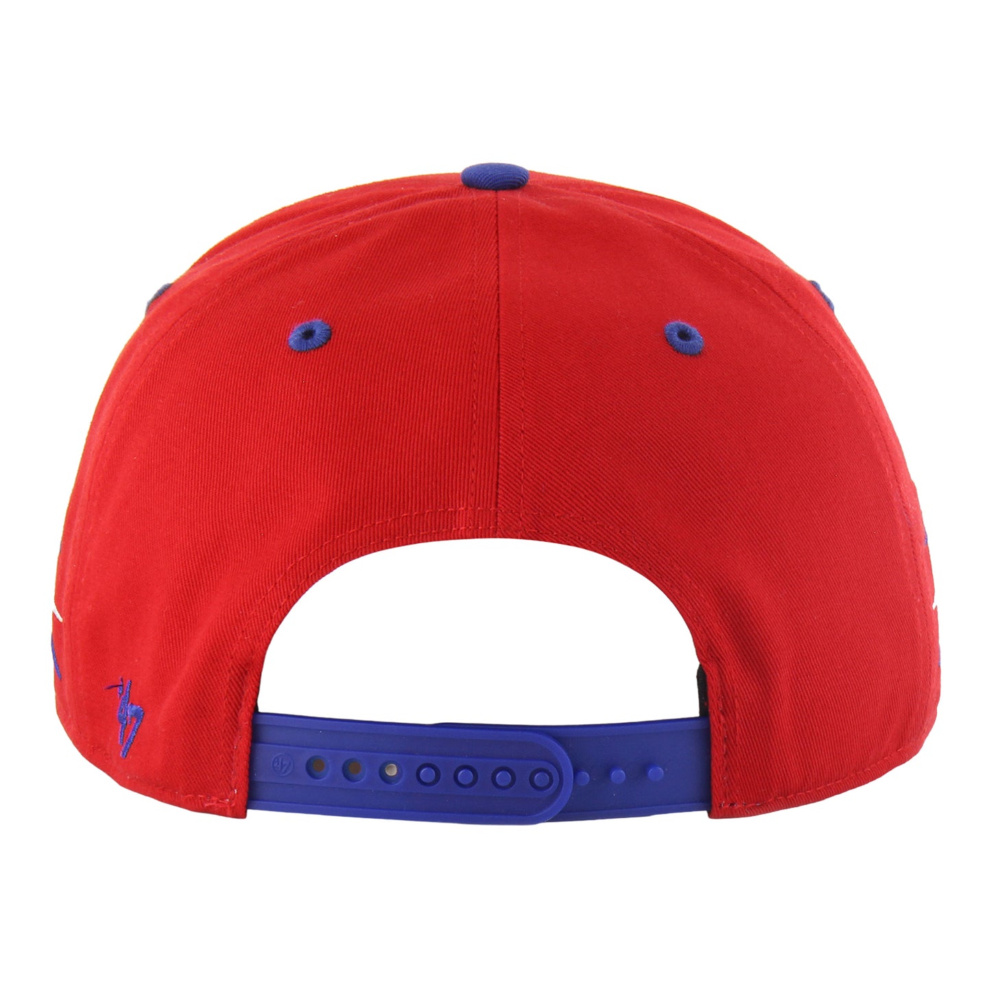 Buffalo Bills Diamond Cut Hitch Hat - Red - Back View