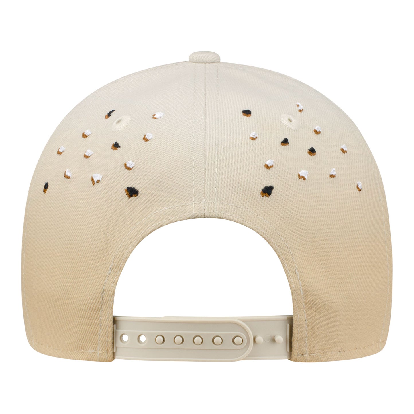 Buffalo Bills New Era 9FIFTY Beef On Weck Hat In Cream - Back View