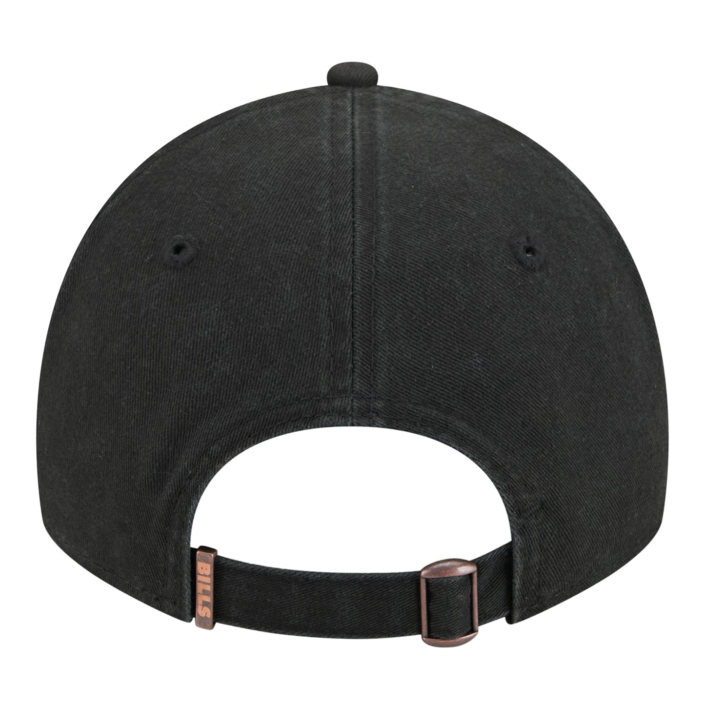 Buffalo Bills New Era 9TWENTY Stamp Classic Hat In Black & White -Back View