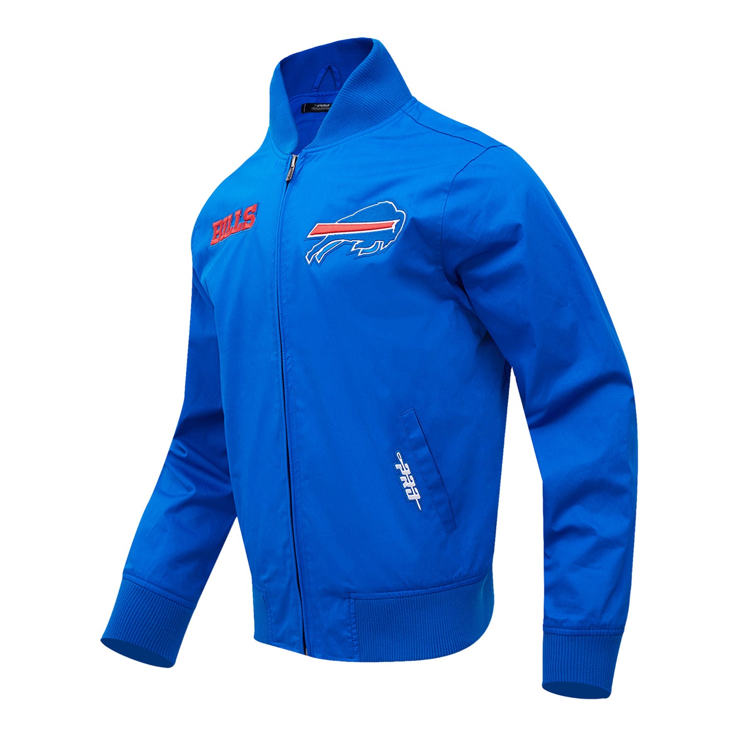 Buffalo Bills Pro Standard Wingspan Twill Jacket In Blue - Side View