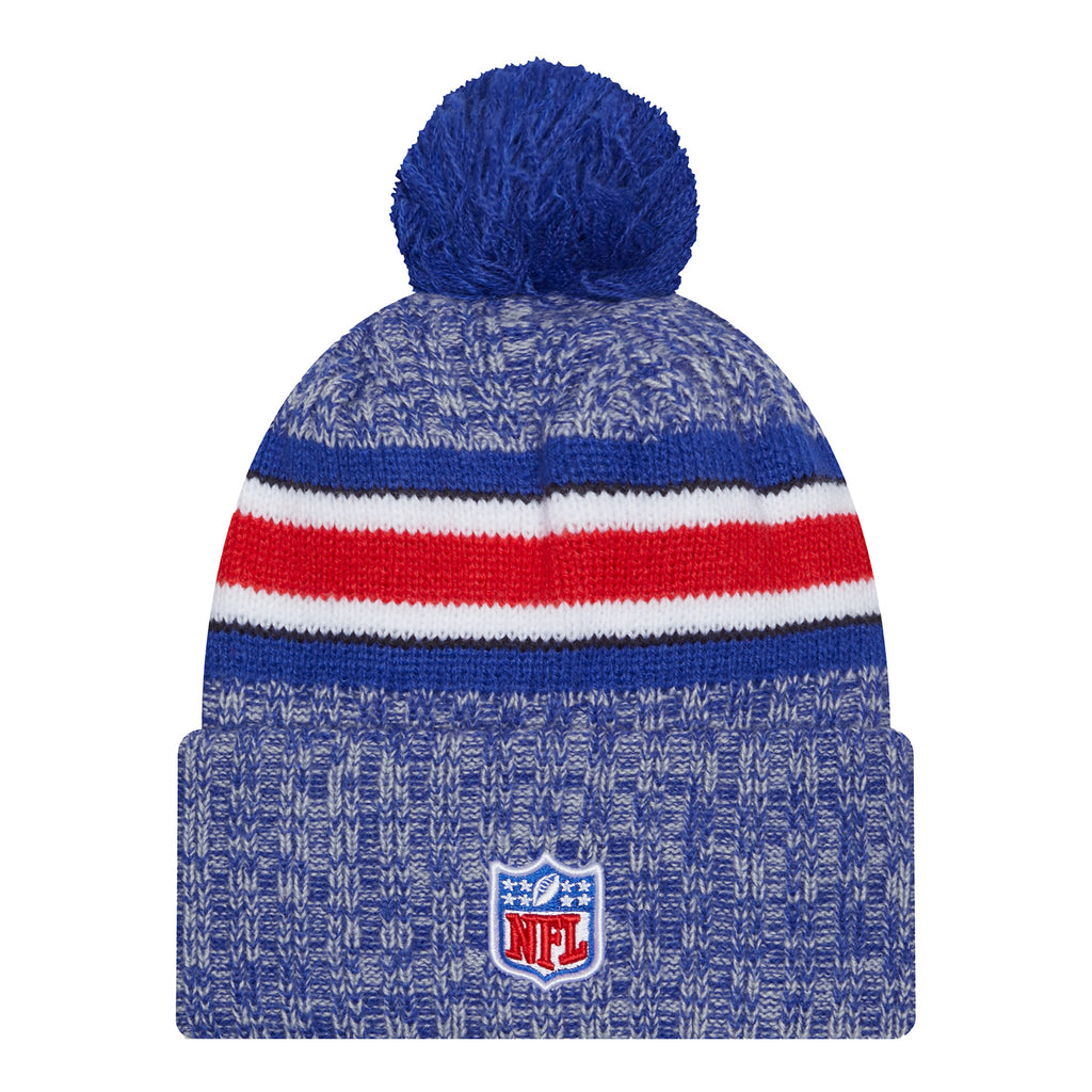 Sh*t That I Knit Buffalo Bills Women's Royal Custom Logo Cuffed Knit Hat  with Pom