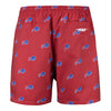 Pro Standard Buffalo Bills All Over Shorts In Red - Back View