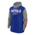 Nike Buffalo Bills Primetime Fashion Colorblock Sweatshirt In Blue - Front View