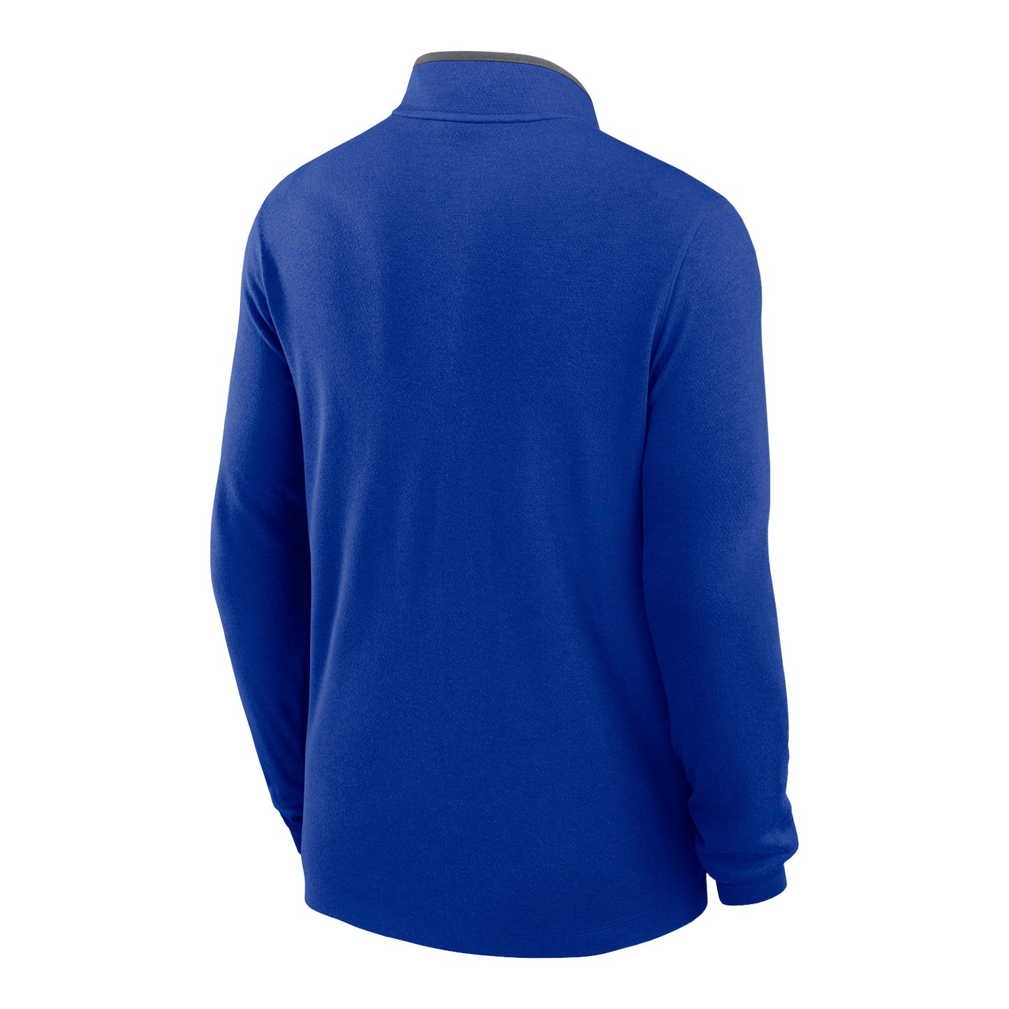 Buffalo Bills Nike 2025 Sideline 1/2 Zip Primary Logo Pullover In Blue - Back View
