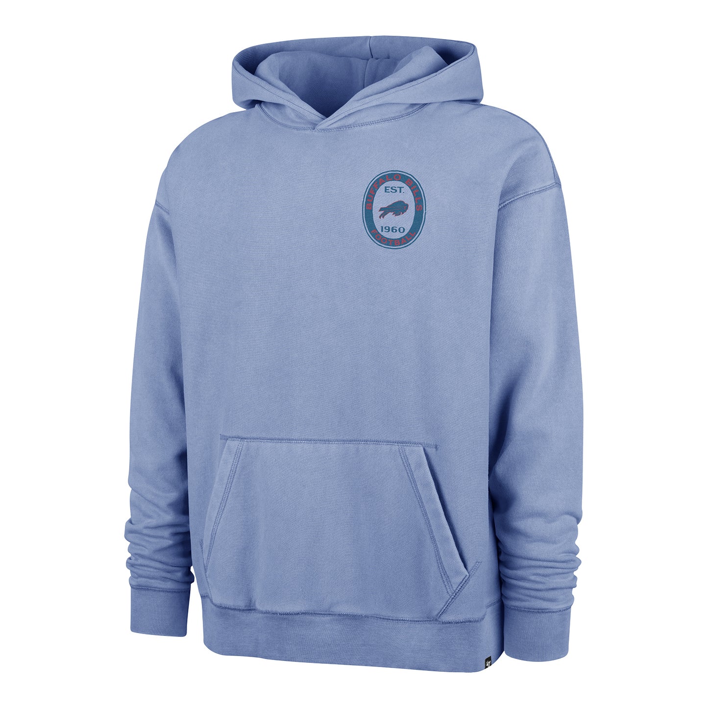Buffalo Bills '47 Brand Ravine Hoodie In Blue - Front View