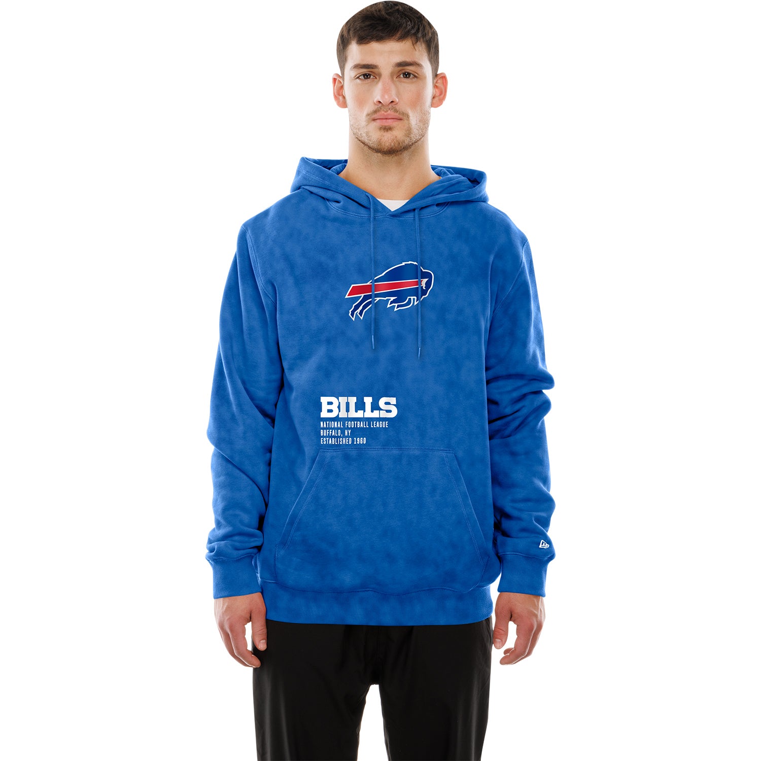 Buffalo Bills New Era Blue Mineral Wash Hoodie – The Bills Store - Main Image