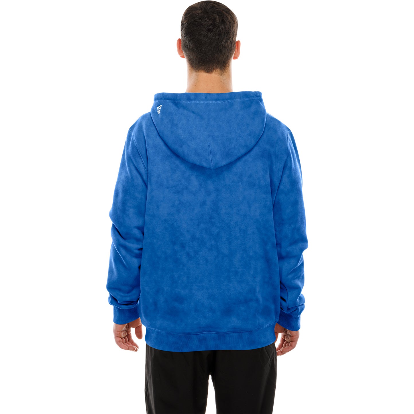 Buffalo Bills New Era Blue Mineral Wash Hoodie - Back View