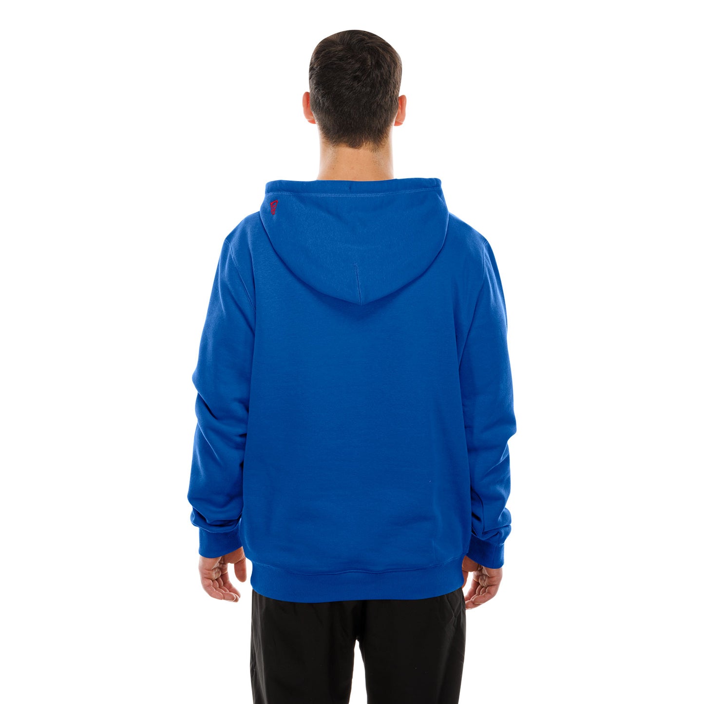 Buffalo Bills New Era Primary Logo Hoodie In Blue - Back View