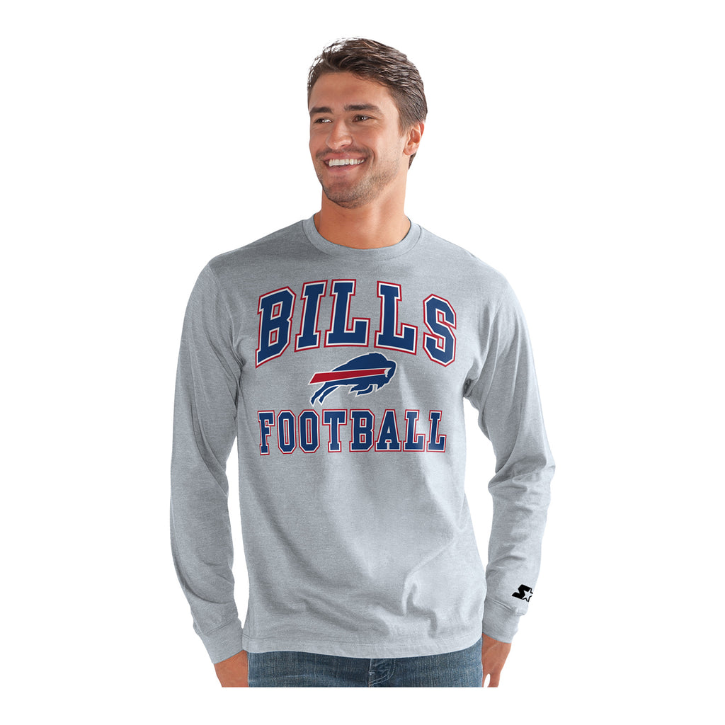 Starter Buffalo Bills Wordmark Button-Up T-Shirt