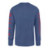 '47 Brand Buffalo Bills Triple Down Franklin Long-Sleeve T-Shirt In Blue - Back View