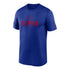 Bills Nike Dri-fit sideline Legend Short Sleeve Tee In Blue - Front View