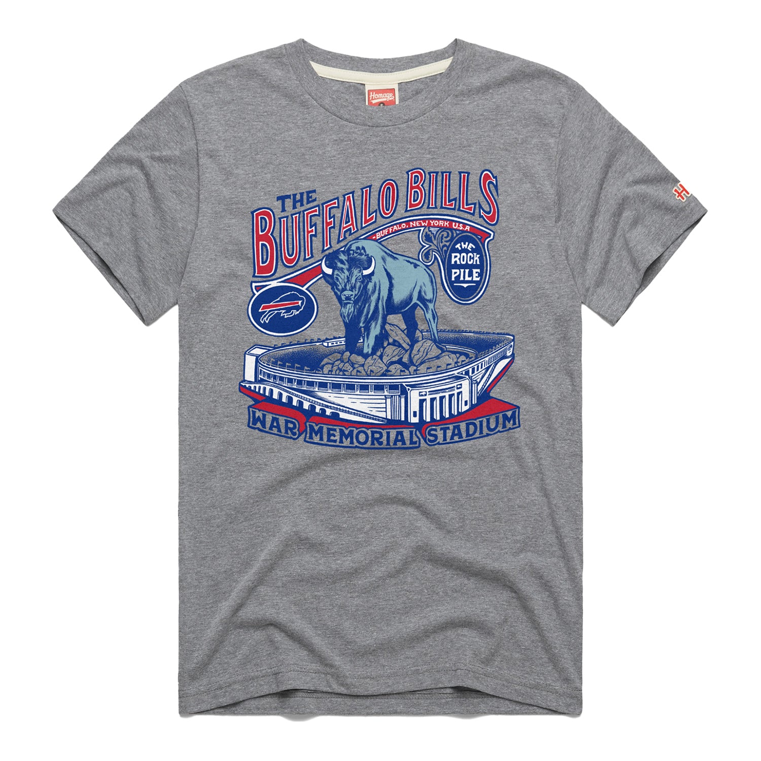 Buffalo Bills Homage War Memorial Stadium T-Shirt – The Bills Store