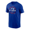 Nike Buffalo Bills 2023 AFC East Division Champions T-Shirt In Blue - Front View