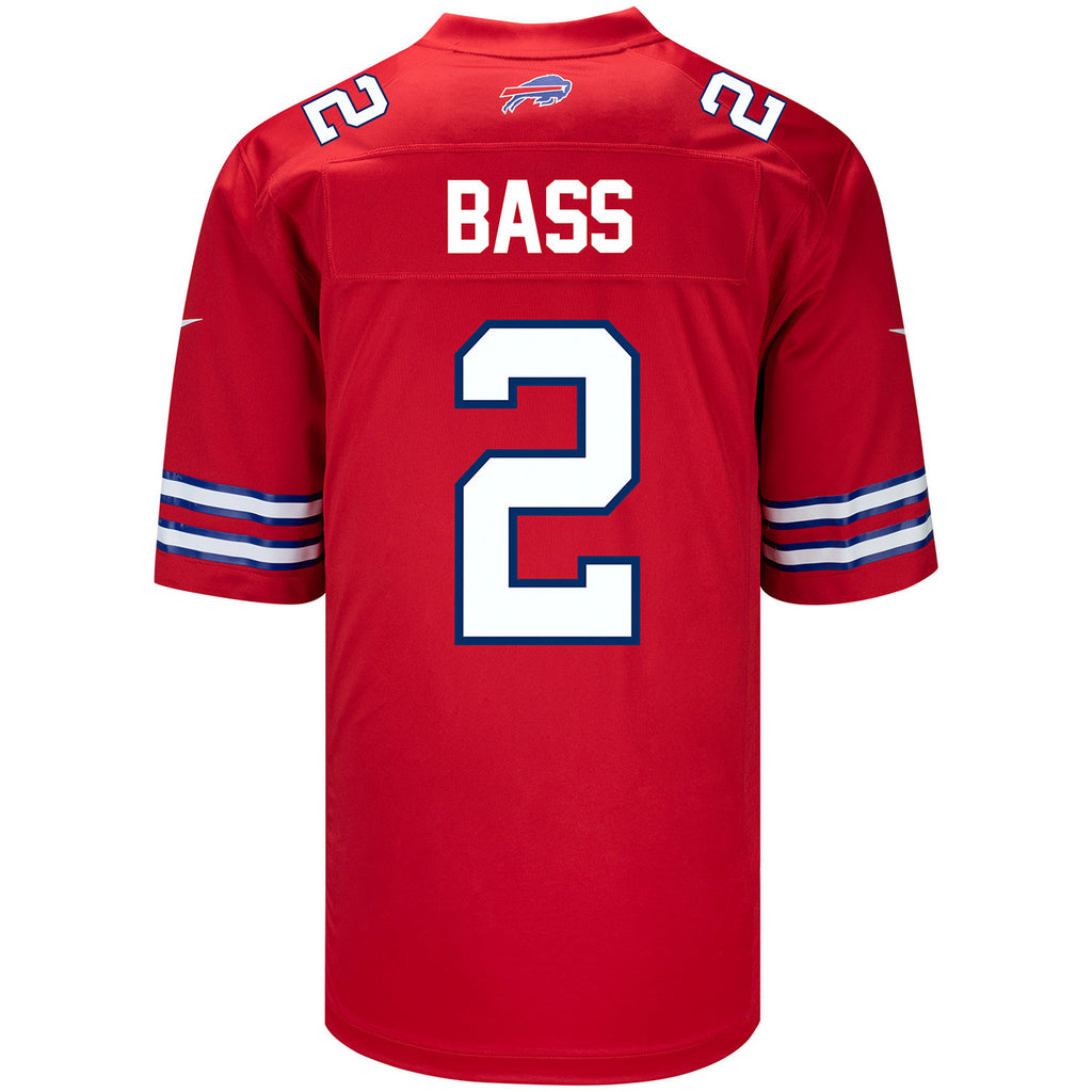 Nike Game Red Alternate Tyler Bass Jersey