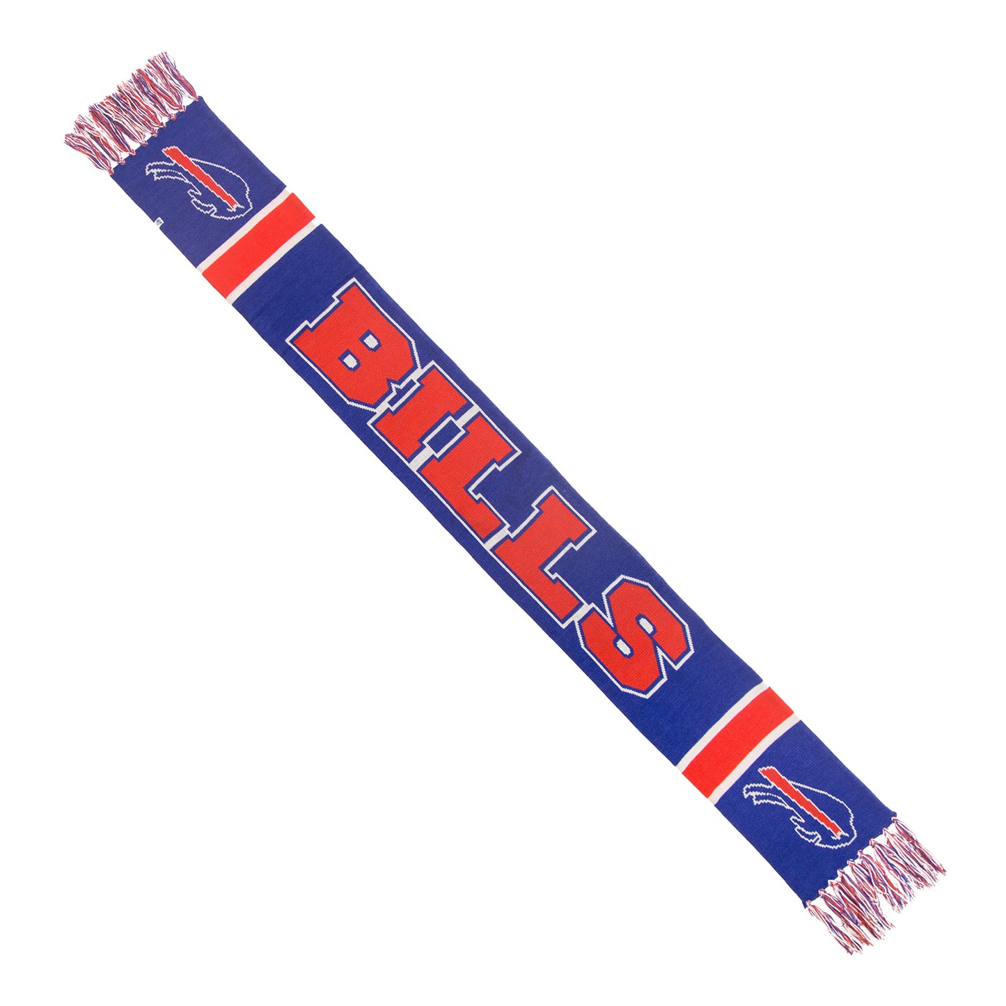 '47 Brand Bills Breakaway Scarf In Red & Blue - Unfolded View