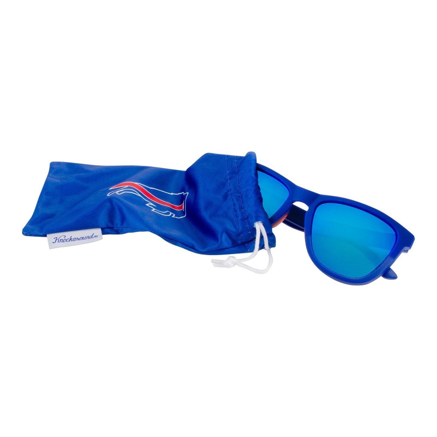 Buffalo Bills Knockout Premium Sunglasses In Blue - Front View