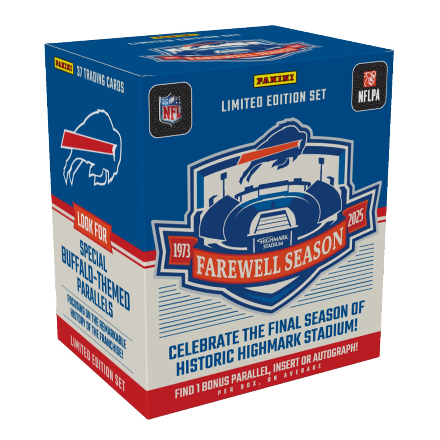 Buffalo Bills Panini Farewell Season Team Card Box Set In Multi-Color - Front View