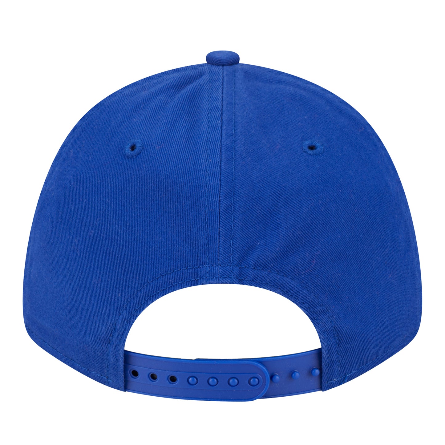 Youth New Era Bills 9FORTY Outline Adjustable Hat In Blue - Back View